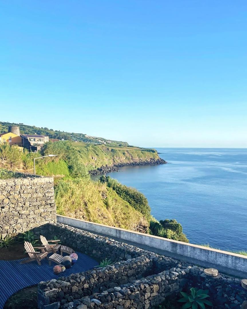 The Blue House Azores Capelas Exterior foto