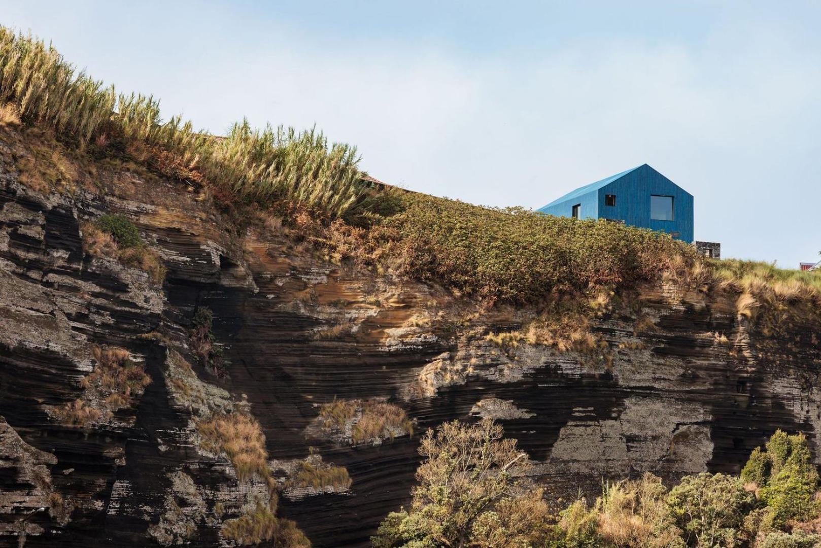 The Blue House Azores Capelas Exterior foto